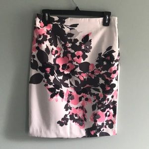 New York and Company floral skirt.